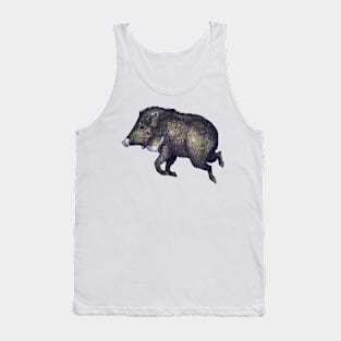 Cozy Collared Peccary Tank Top